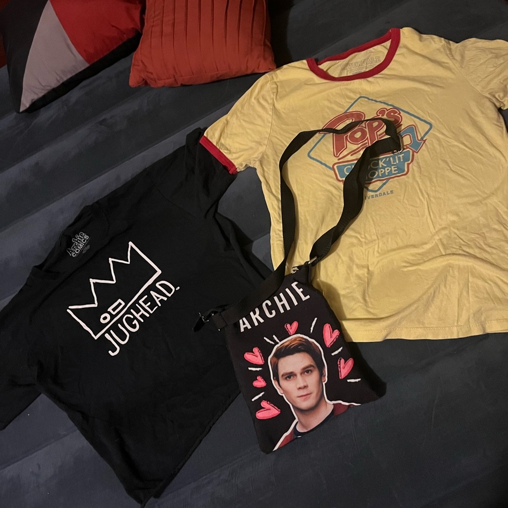 Jughead Black Short Sleeve Tee